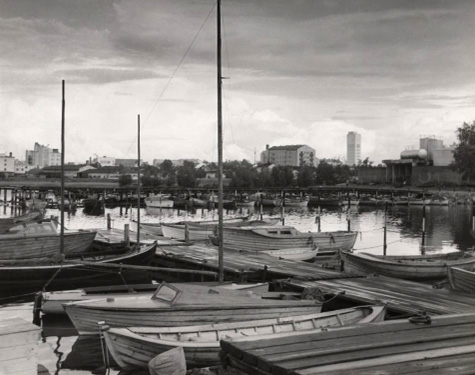 Wharf and boats.